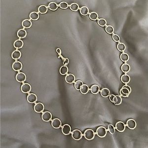 Brandy Melville circle chain belt